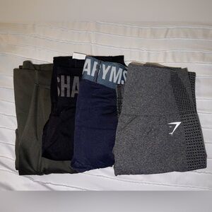 3 Gymshark Leggings, 1 All Motion (Target) for $40